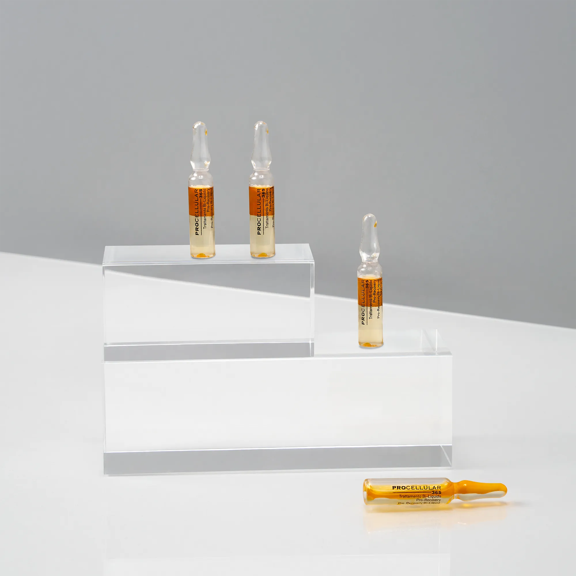 Bi-phase facial treatment for regenerated skin